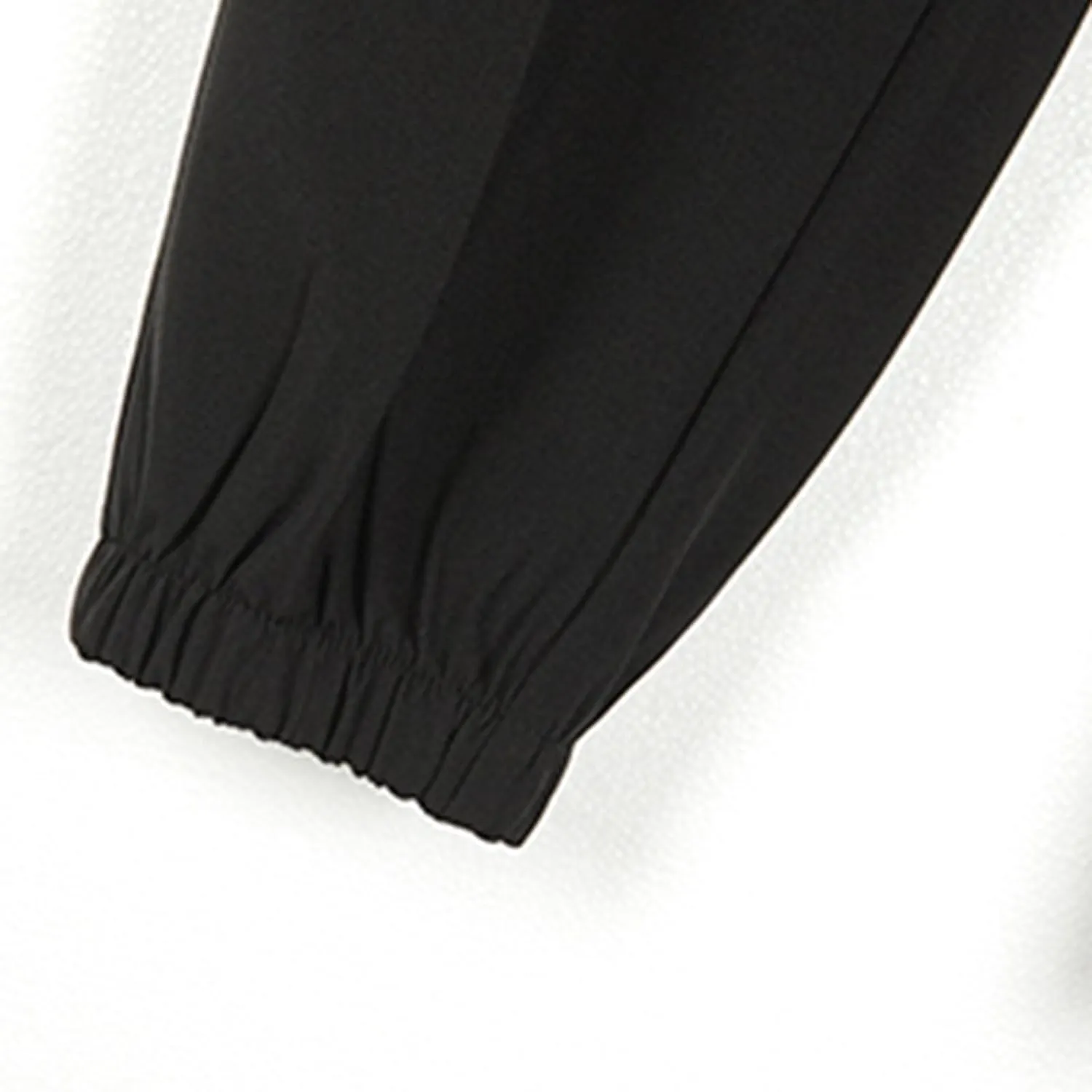 Mens Pants Casual Stylish Elastic Waist Flat Front Dress Suit Pant Loose Lightweight Cinch Bottom Trouser with Pocket