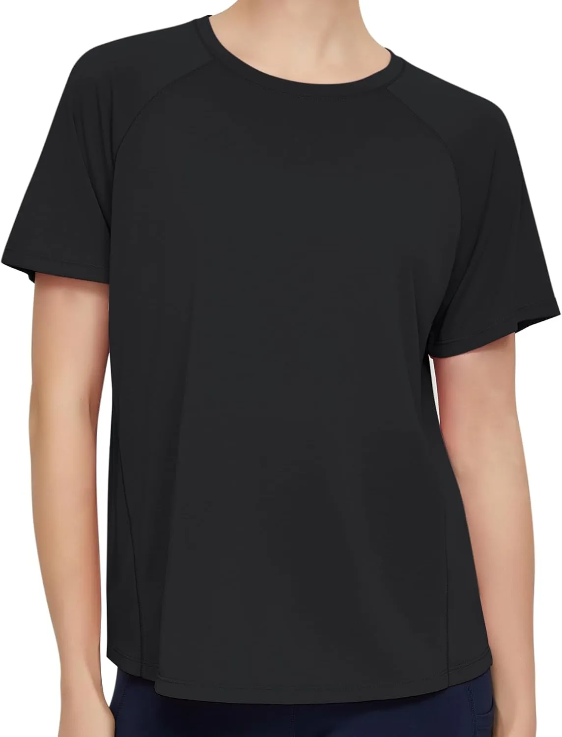 Origiwish Women's Short Sleeve Workout T-Shirt Quick Dry Running Gym Shirts Athletic Casual Yoga Tops