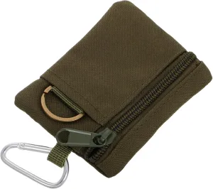 Outdoor Adventure Ready Hiking Travel Pouch Organizer Small Zipper Pouch for Keychain Coin Purse