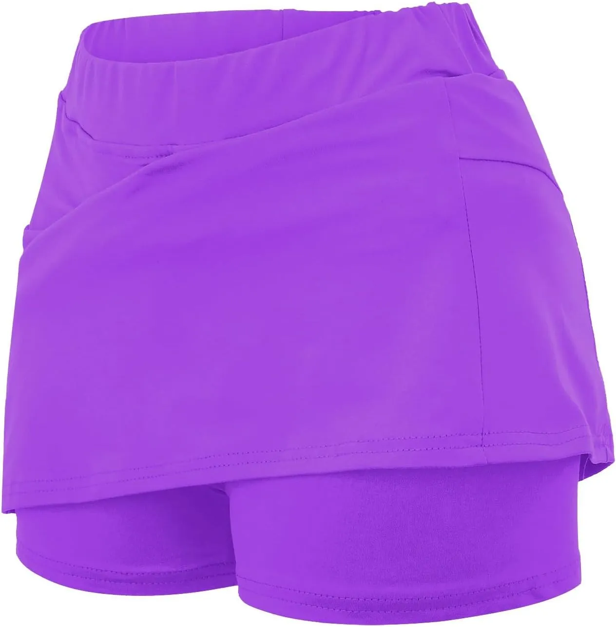 Skorts for Women Dressy Casual 2025 Plus Size High Waist Tummy Control Athletic Golf Tennis Skirt Comfy Shorts Skirts