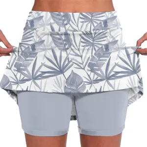 Skorts for Women Plus Size Shorts,Women's Knee Length Skorts Skirts Tennis Athletic Golf Causal Skort with Pockets