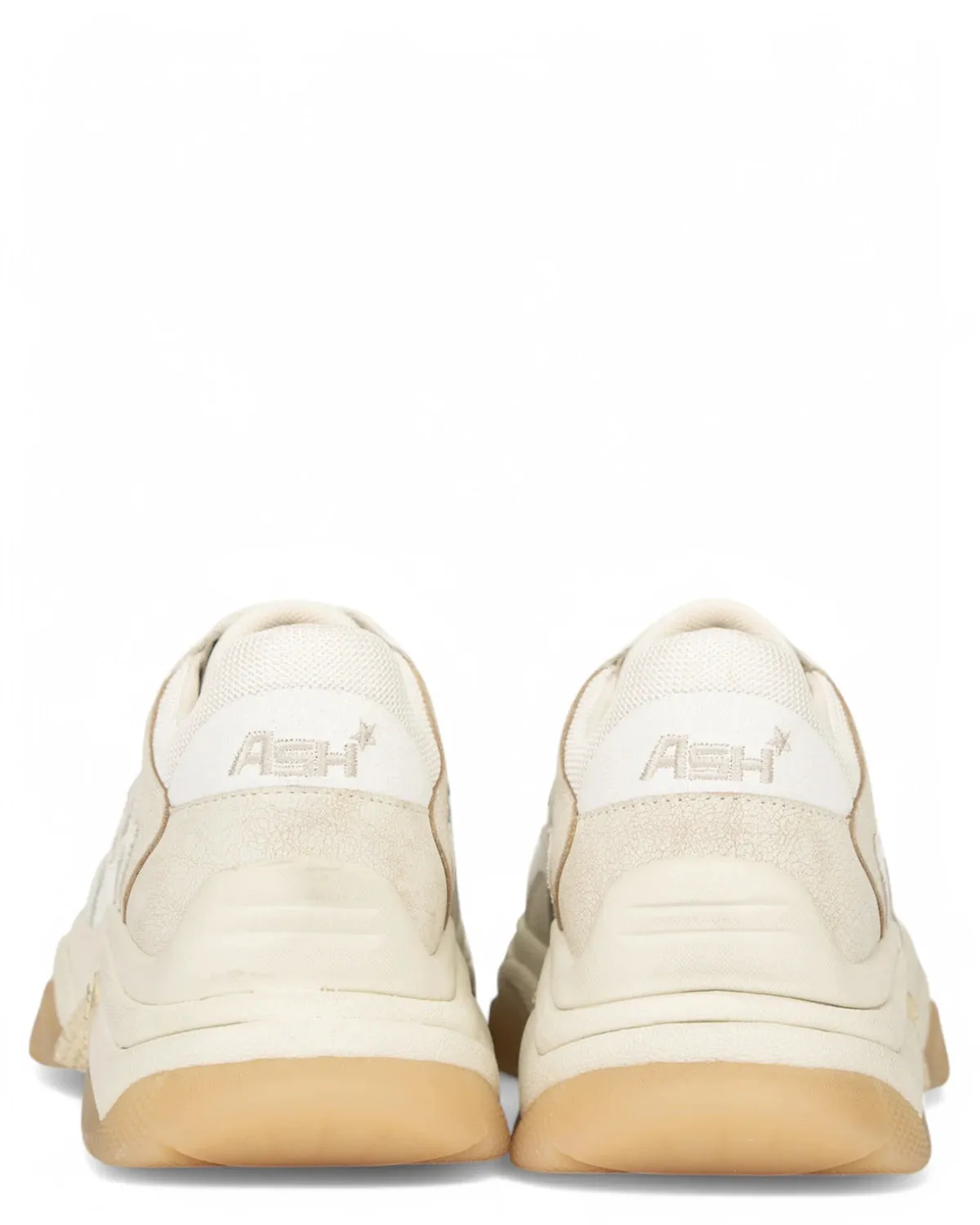 Sneakers ASH Addict in Pelle e Tessuto con Suola Chunky