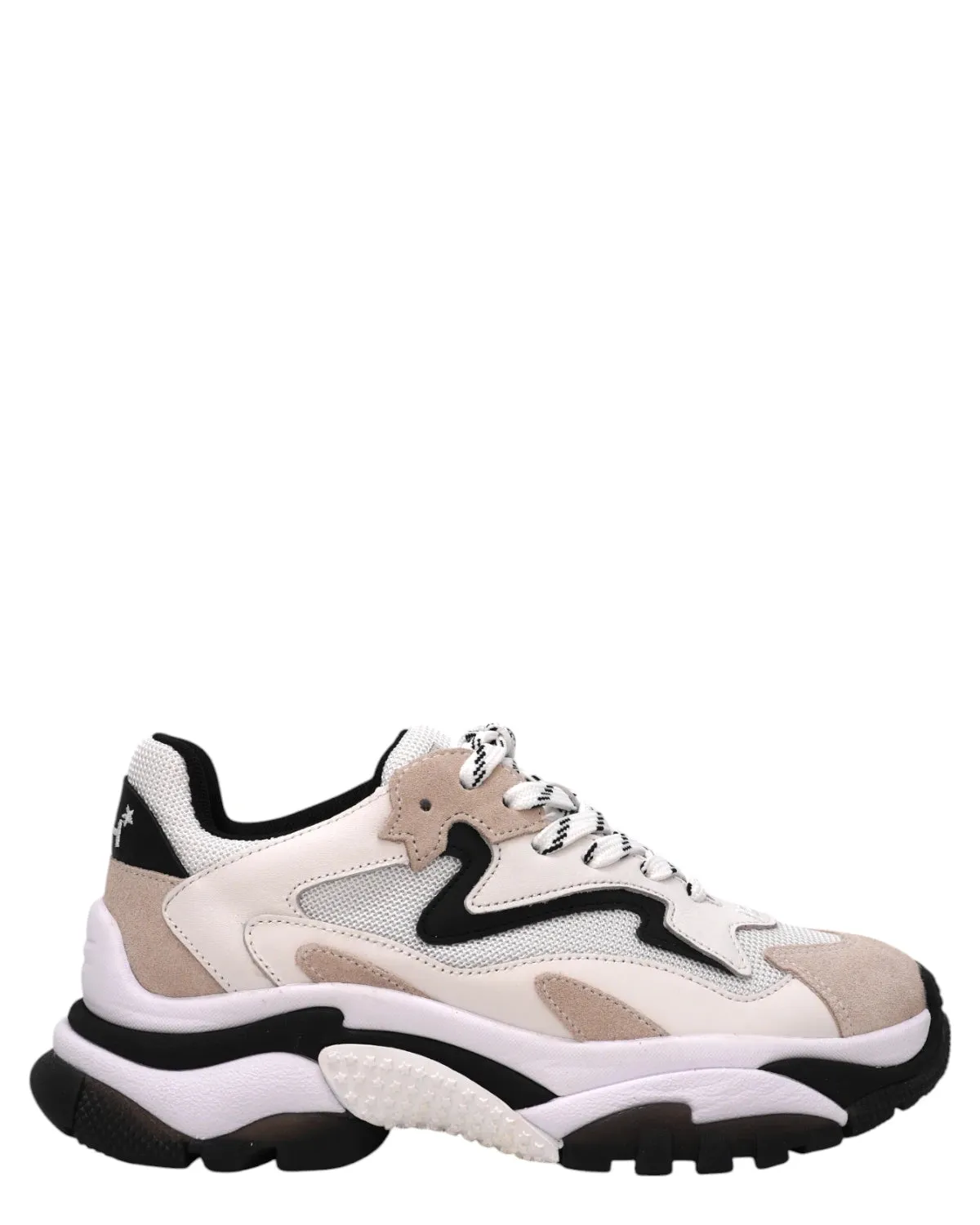 Sneakers ASH Addict in Pelle e Tessuto con Suola Chunky