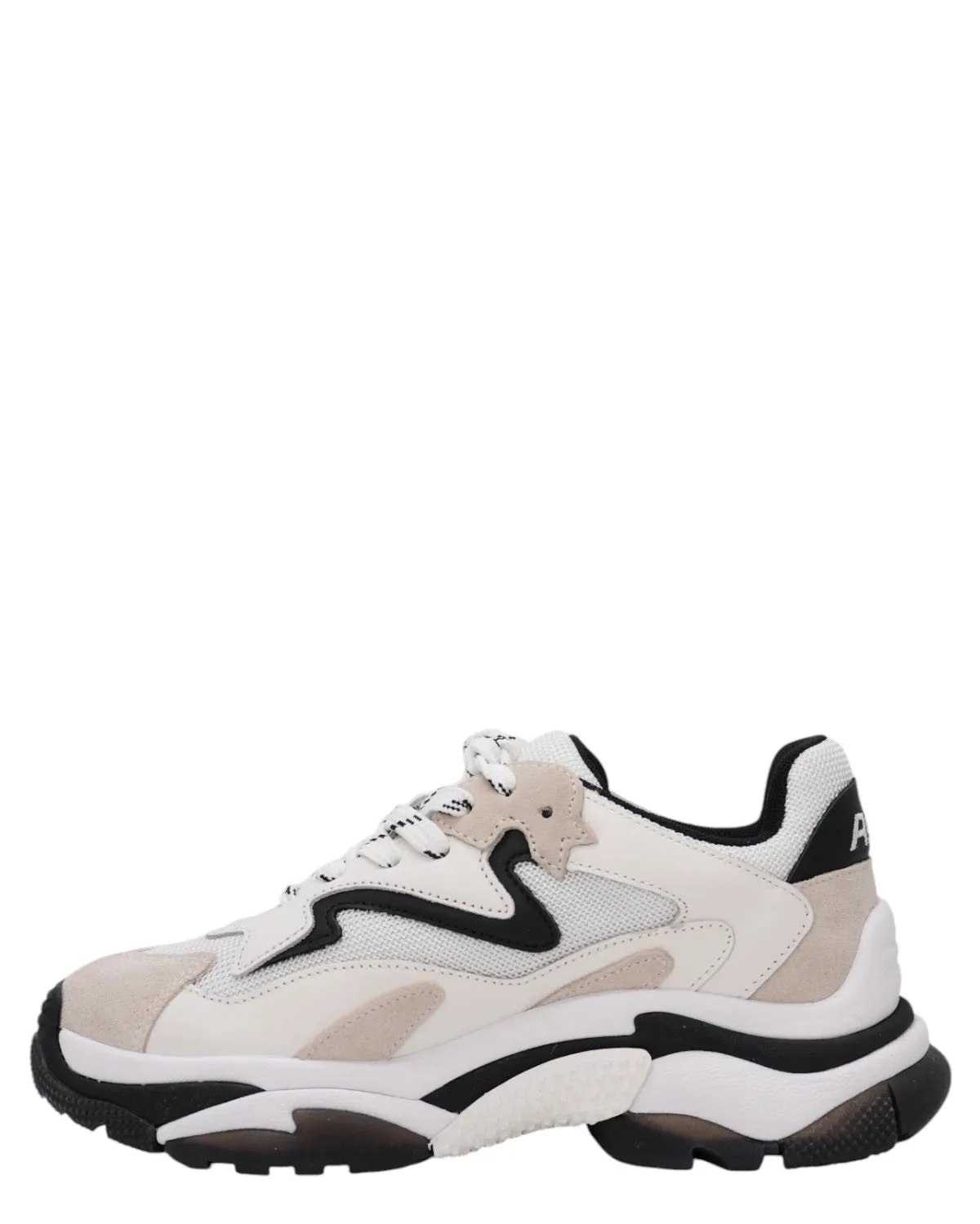 Sneakers ASH Addict in Pelle e Tessuto con Suola Chunky