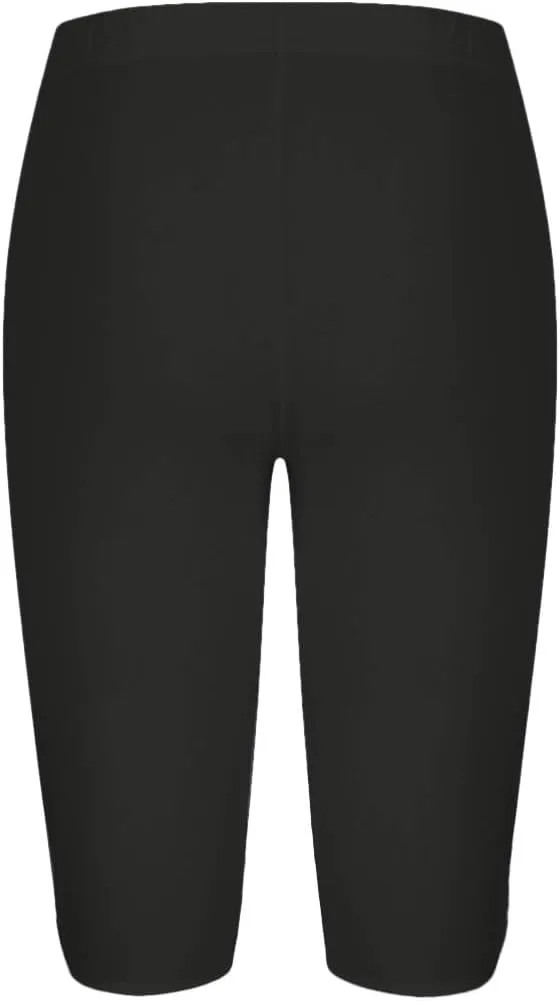 Sports Yoga Shorts for Women High-Waisted Solid Slim Fit Five-Point with Side Button Stylish Summer Casual Bottoms