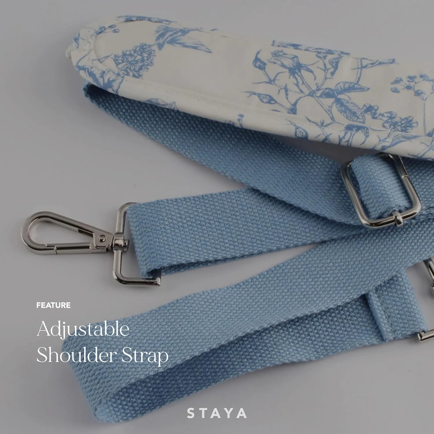 Staya Quilted Duffle Bag - Perfect Travel Companion, Quilted Weekender Bag for Women, (Coastal Grandma)