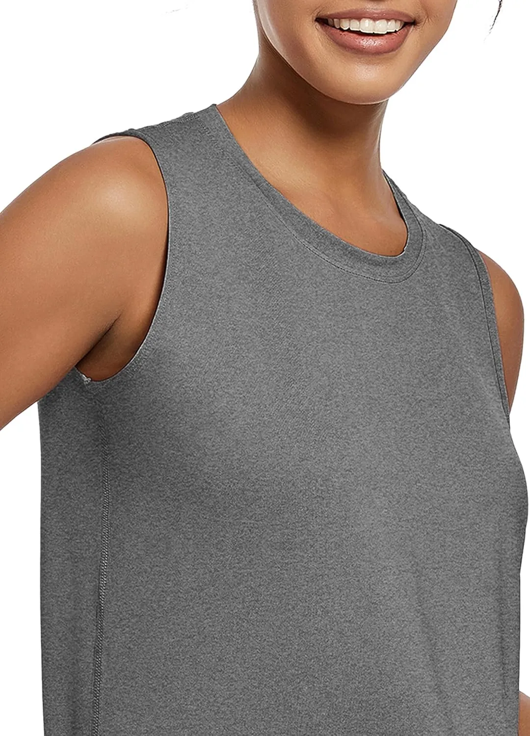 TELALEO 5 Pack Workout Tank Tops for Women Sleeveless Athletic Yoga Gym Tank Tops Quick Dry Loose Fit Sports Shirts