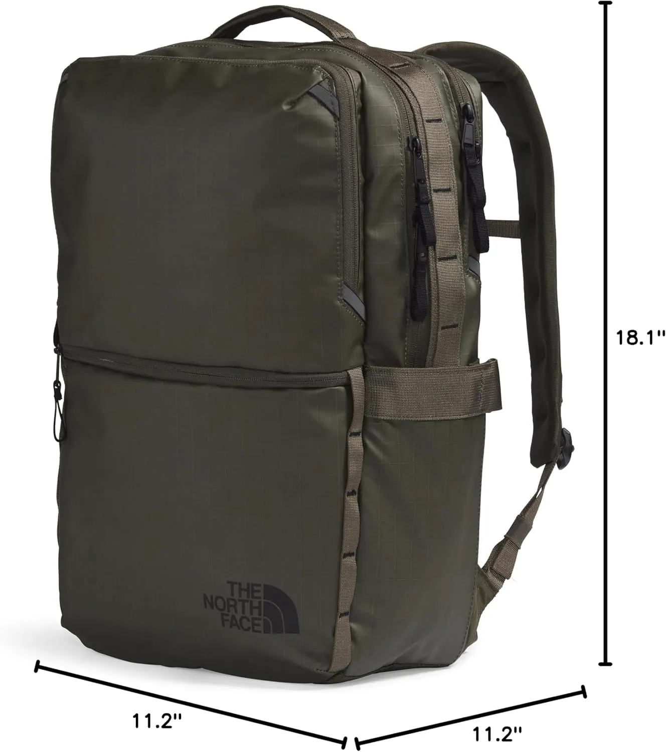 THE NORTH FACE Base Camp Voyager Daypack, New Taupe Green/TNF Black, One Size