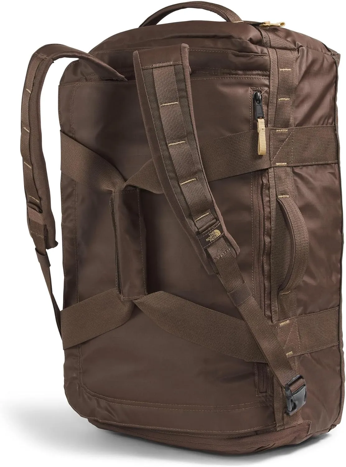 THE NORTH FACE Base Camp Voyager Duffel42L - PFAS Free, Smokey Brown/Khaki Stone, One Size