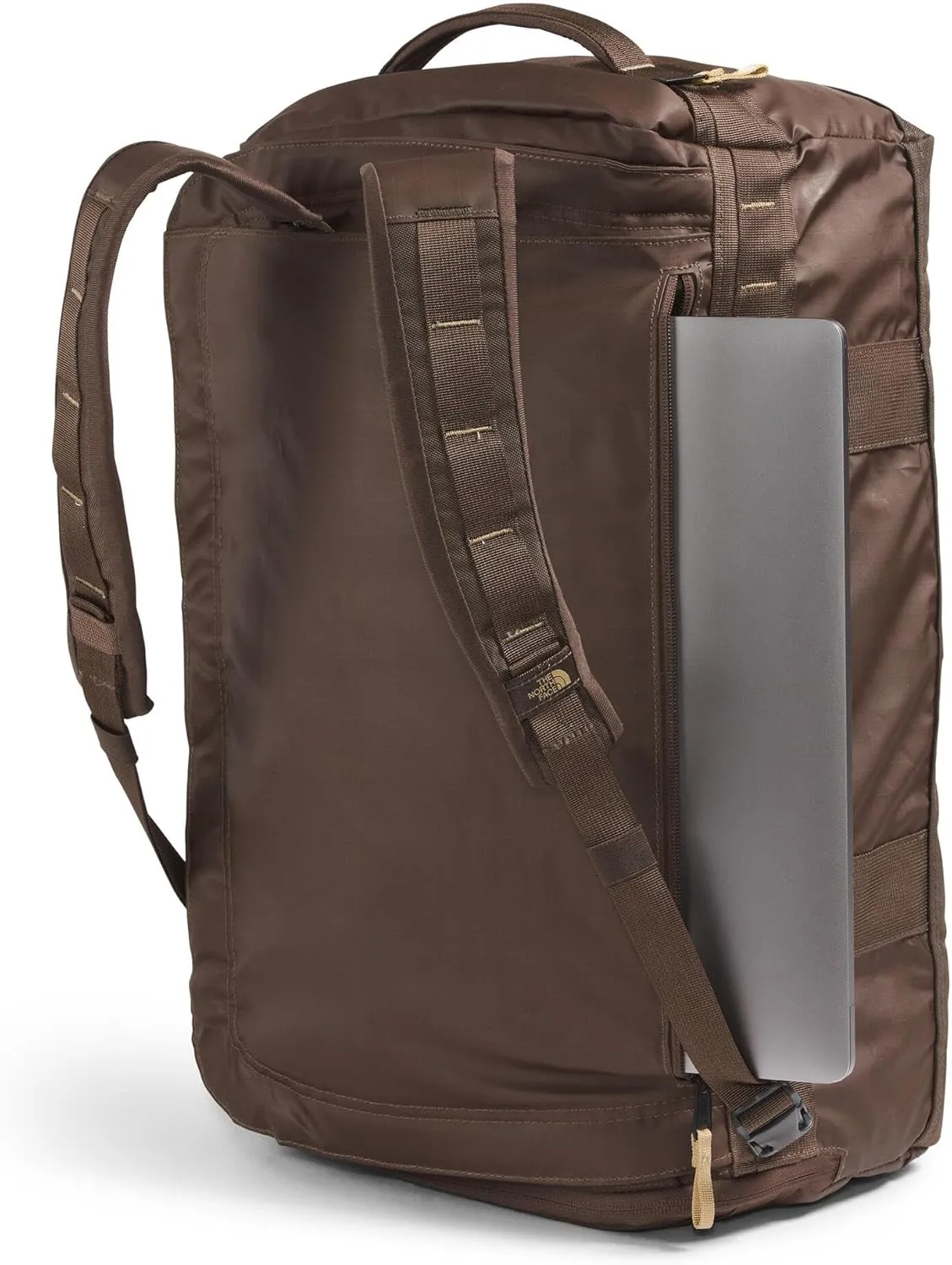 THE NORTH FACE Base Camp Voyager Duffel42L - PFAS Free, Smokey Brown/Khaki Stone, One Size