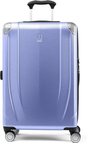 Travelpro Pathways 3 Hardside Expandable Luggage, 8 Spinner Wheels, Lightweight Hard Shell Suitcase, Checked Medium 25 Inch, Persian Violet