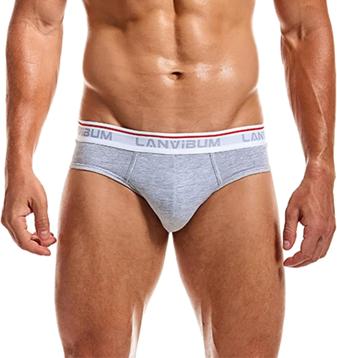 Underwear for Men Pack Men's Boxer Briefs Cotton Blend Long Leg Plaid Boxers