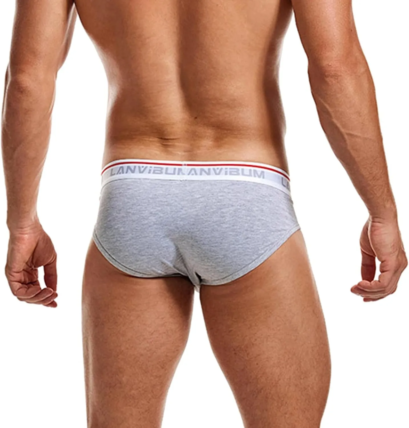 Underwear for Men Pack Men's Boxer Briefs Cotton Blend Long Leg Plaid Boxers