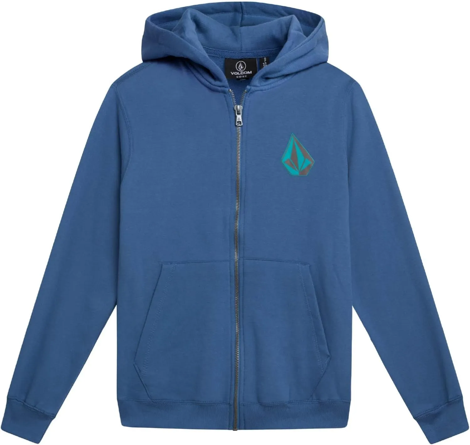 Volcom Boys' Hoodie - Fleece Full Zip Up Hoodie Sweatshirt with Back Graphic - Stylish Hooded Sweatshirt for Boys (8-16)