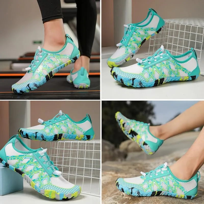Water Shoes Men Women Barefoot Shoes Outdoor for Beach Aqua Swim Pool River Water Quick Dry Boating Fishing Diving Surfing with Yoga Aerobics