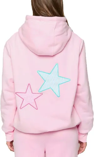 Women Cute Oversized Hoodies Y2k Graphic Embroidered Top Teen Girl Preppy Loose Fit Flower Fall Sweatshirt Streetwear