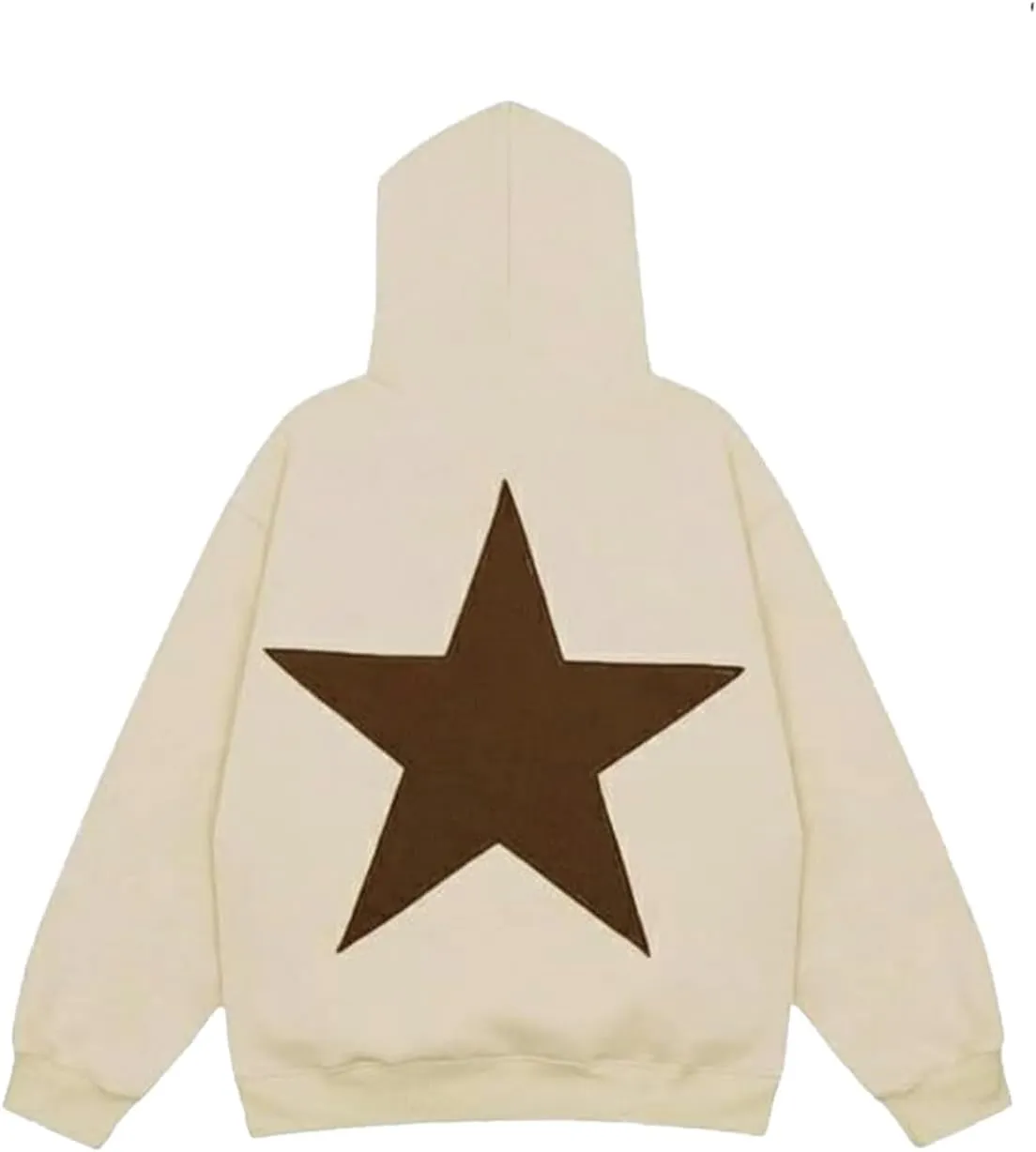 Women Cute Oversized Hoodies Y2k Graphic Embroidered Top Teen Girl Preppy Loose Fit Flower Fall Sweatshirt Streetwear