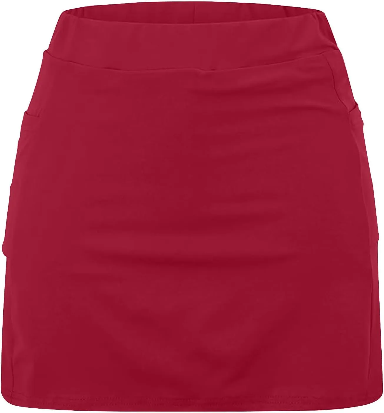 Women's Golf Skorts Color Block Skirt with Built-in Shorts Summer Tennis Athletic Skort Vacation Running Clothes 2025