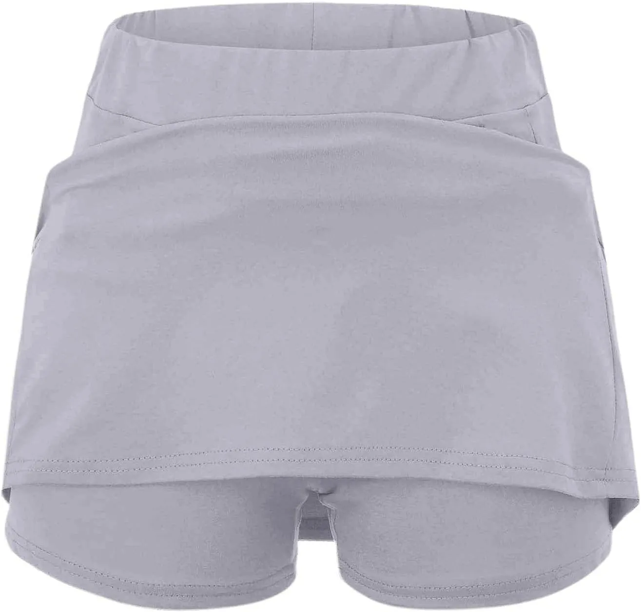 Womens Summer Skorts with Pockets Tummy Control Plus Size Skorts for Women High Waist Athletic Sports Skirt Casual Short