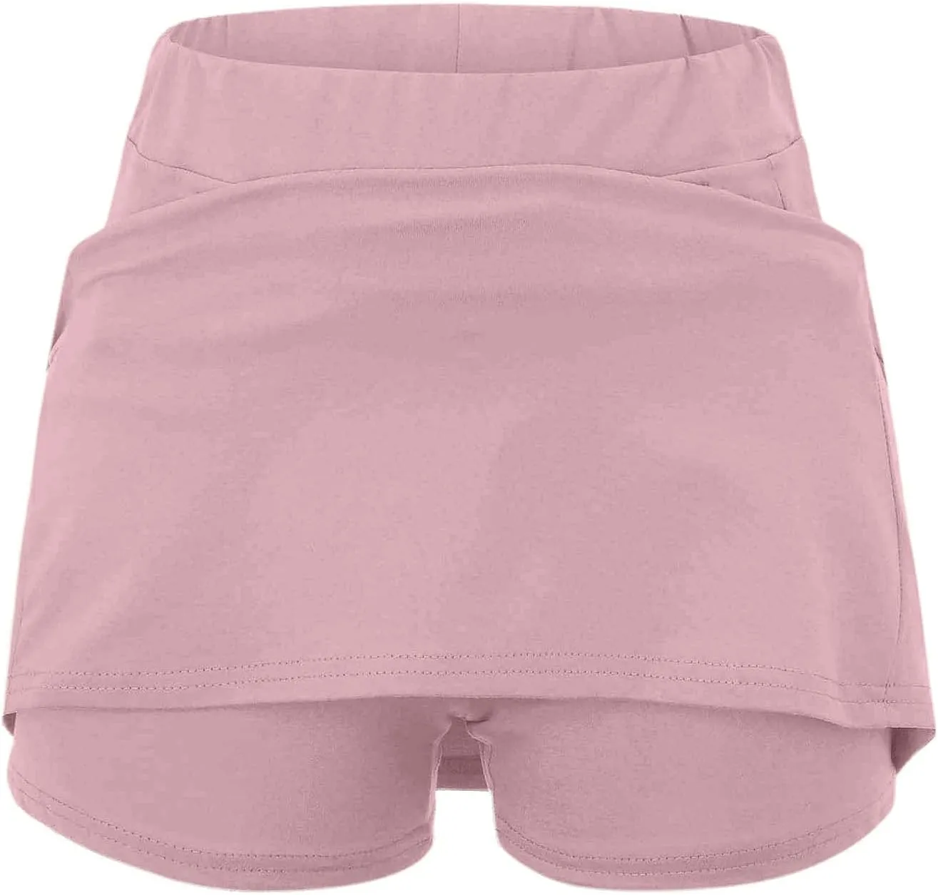 Womens Summer Skorts with Pockets Tummy Control Plus Size Skorts for Women High Waist Athletic Sports Skirt Loose Shorts