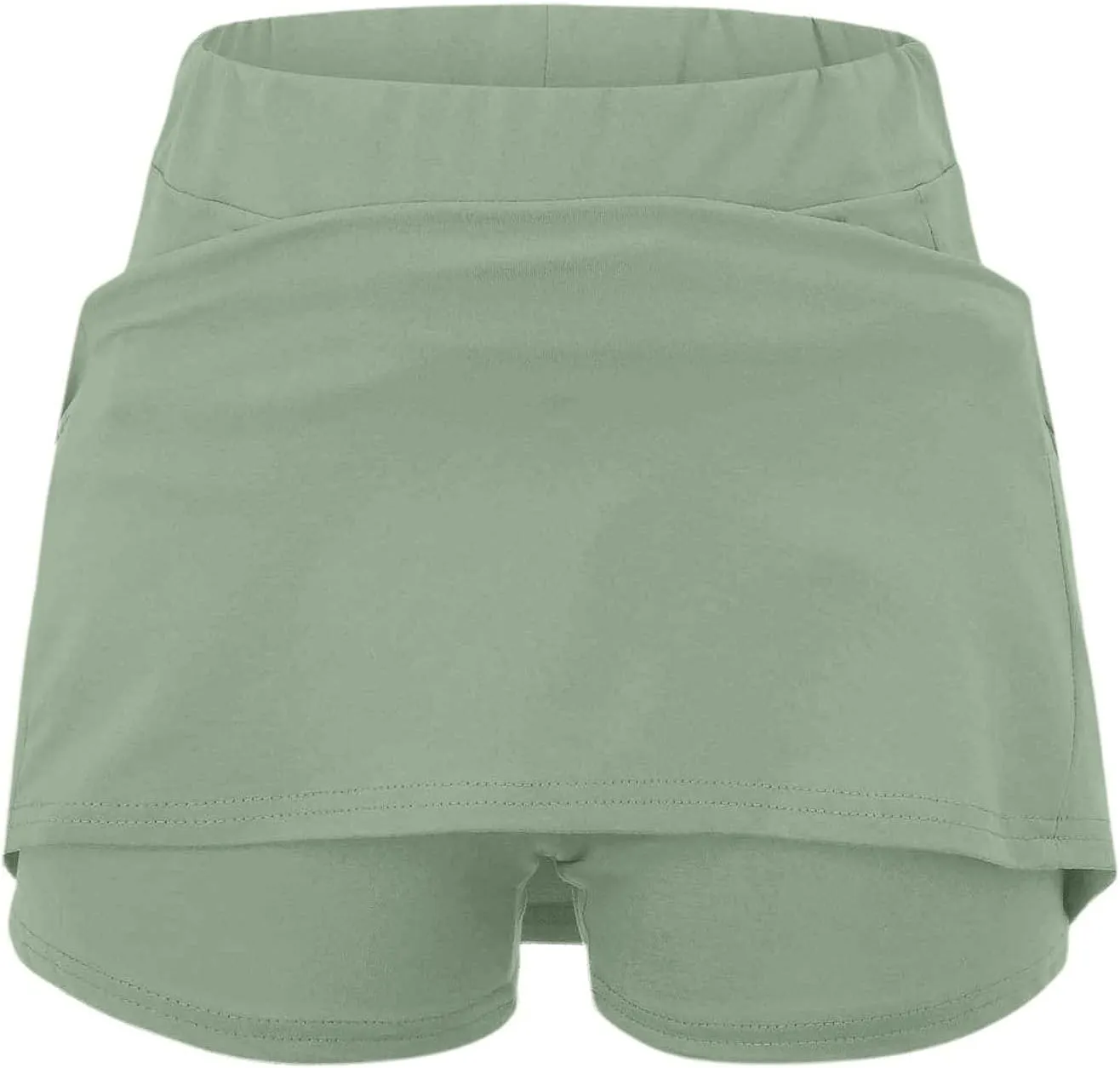 Womens Summer Skorts with Pockets Tummy Control Plus Size Skorts Womens High Waist Athletic Sports Skirt Casual Shorts