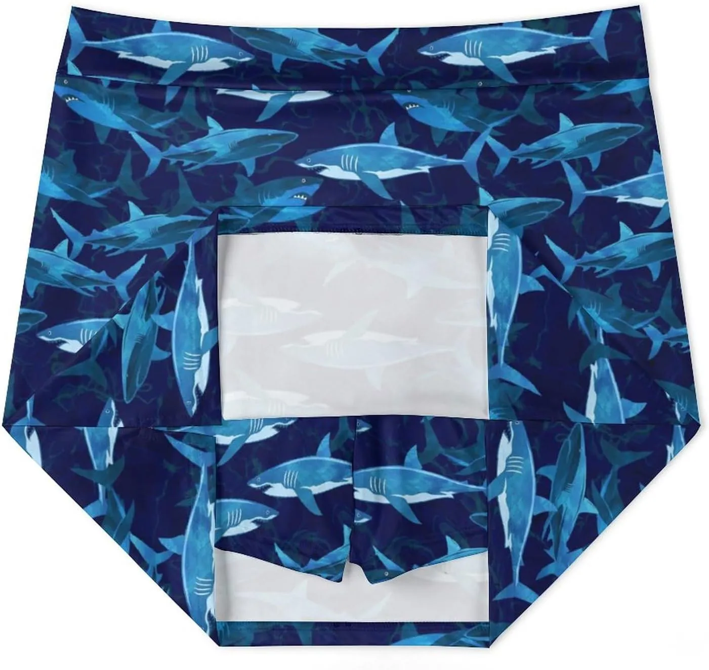 Womens Tennis Skirts Shark High Waisted Athletic Golf Skorts with Shorts Pockets for Running Sports